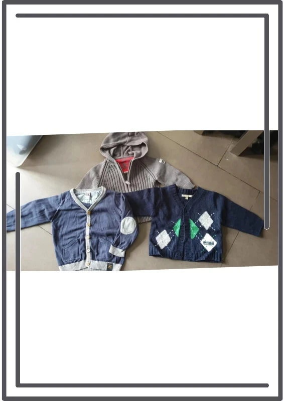 Lot 3 gilets